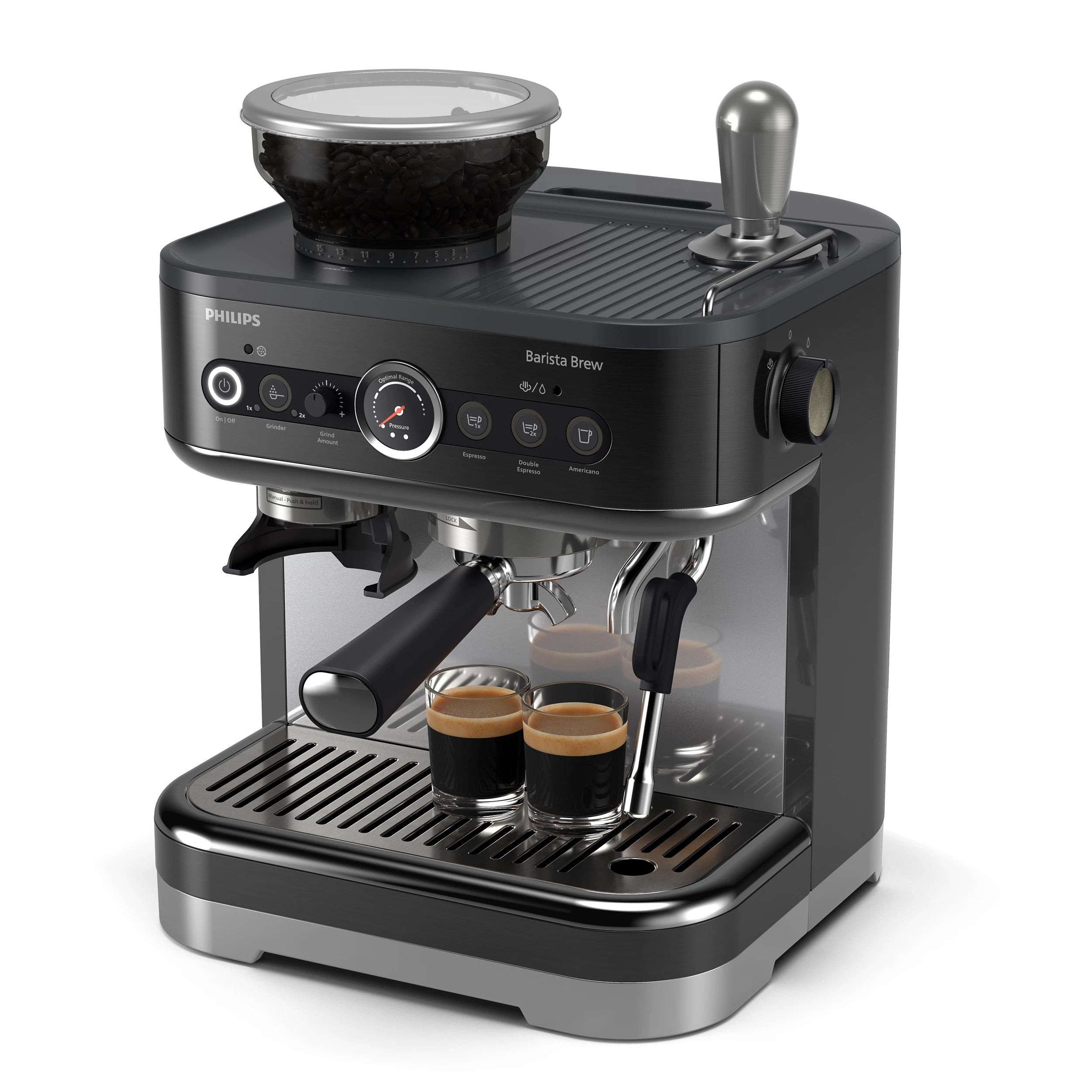 מכונת אספרסו חצי אוטומטית של פיליפס - Philips Barista Brew PSA3218/10