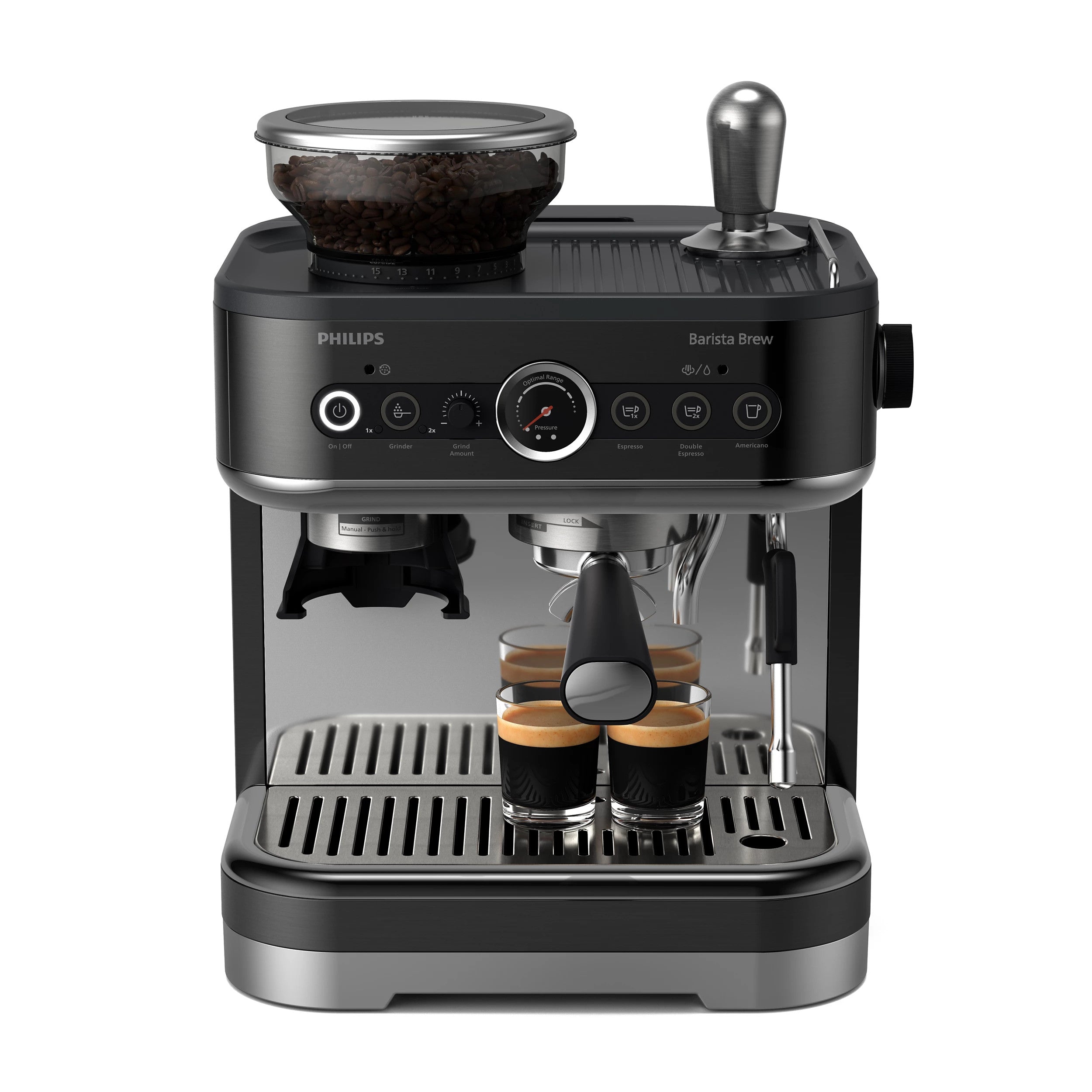 מכונת אספרסו חצי אוטומטית של פיליפס - Philips Barista Brew PSA3218/10