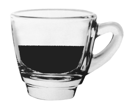 ספל זכוכית שקופה 70 מ"ל של BlinkMax