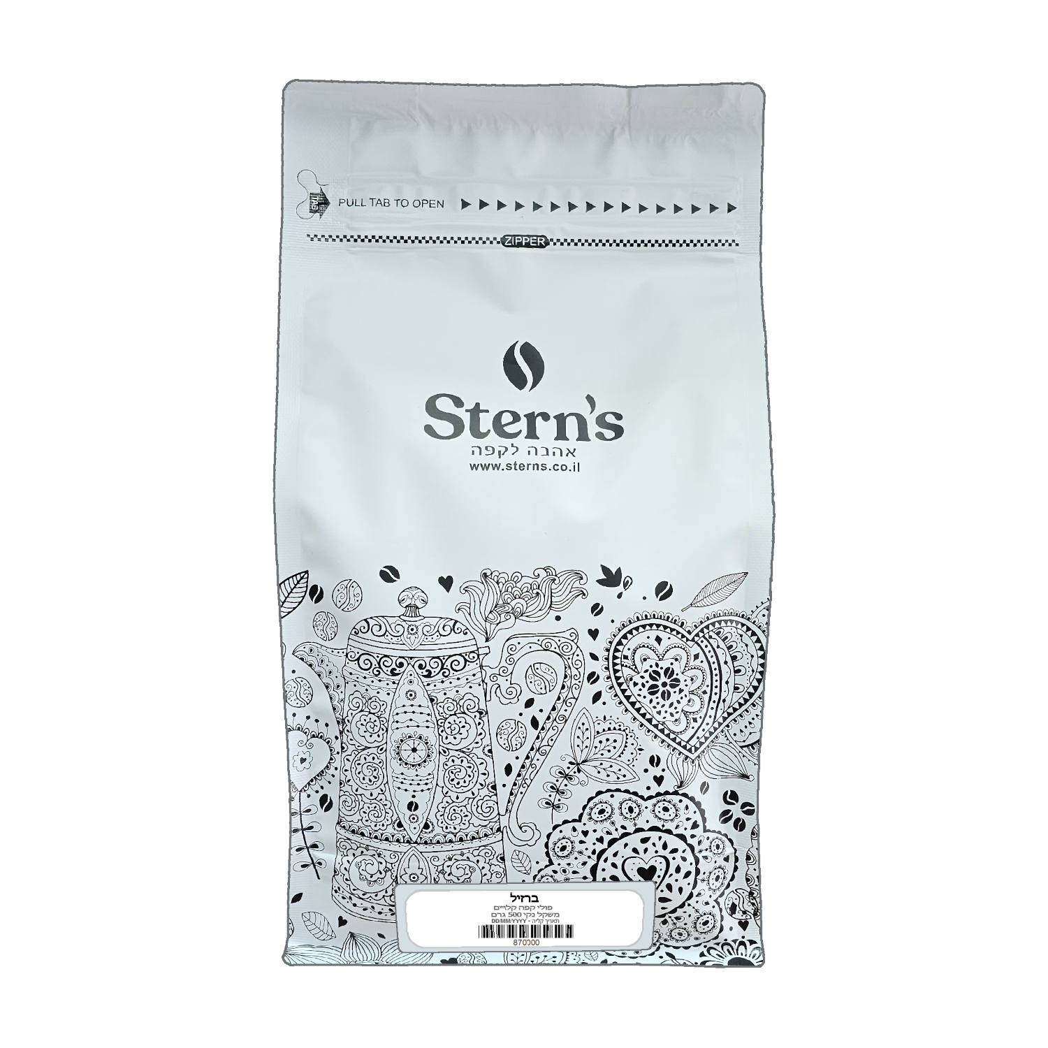 חצי ק"ג פולי קפה שטרנ&