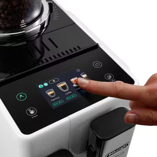 מכונת אספרסו Delonghi RIVELIA EXAM 440.35.W צבע לבן