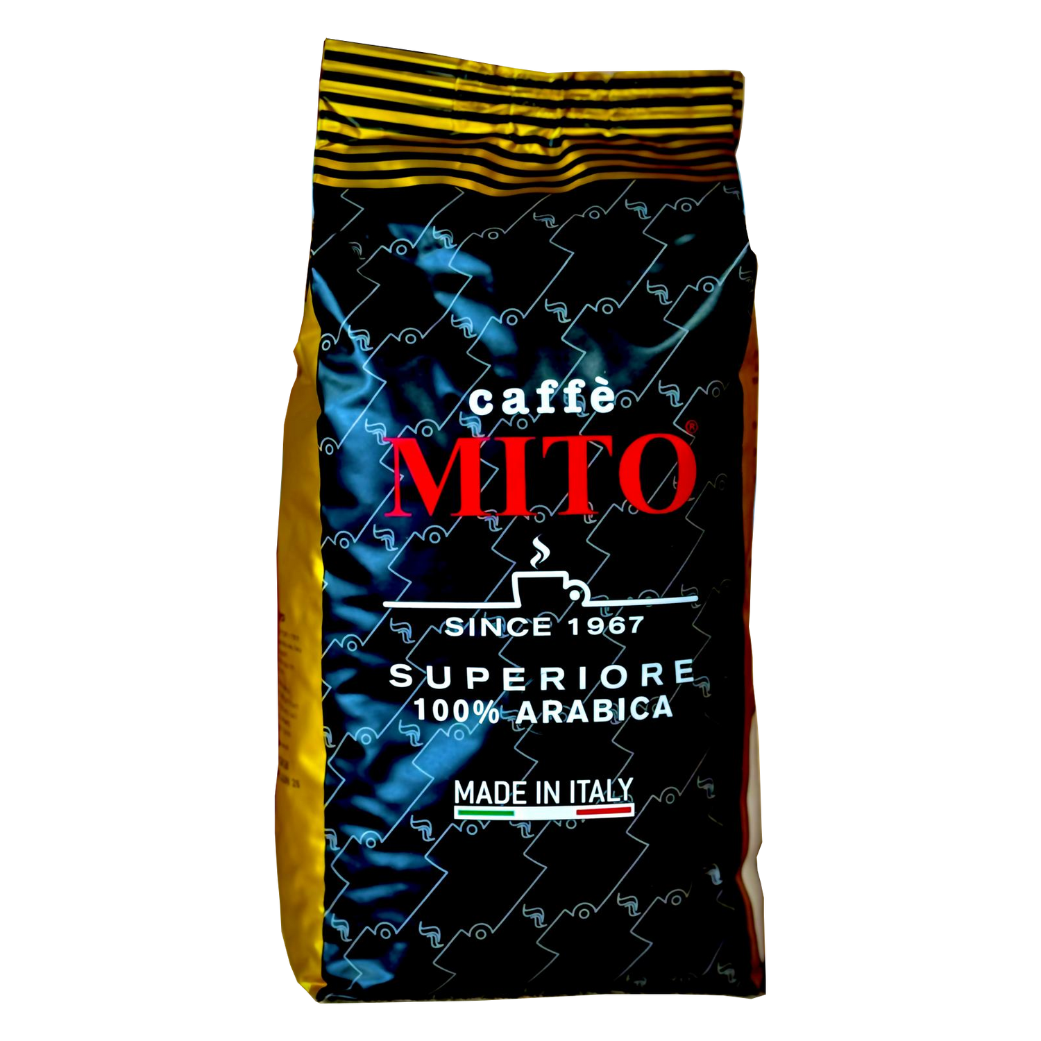 1 ק"ג פולי קפה סופיריור 100% ערביקה MITO SUPERIORE