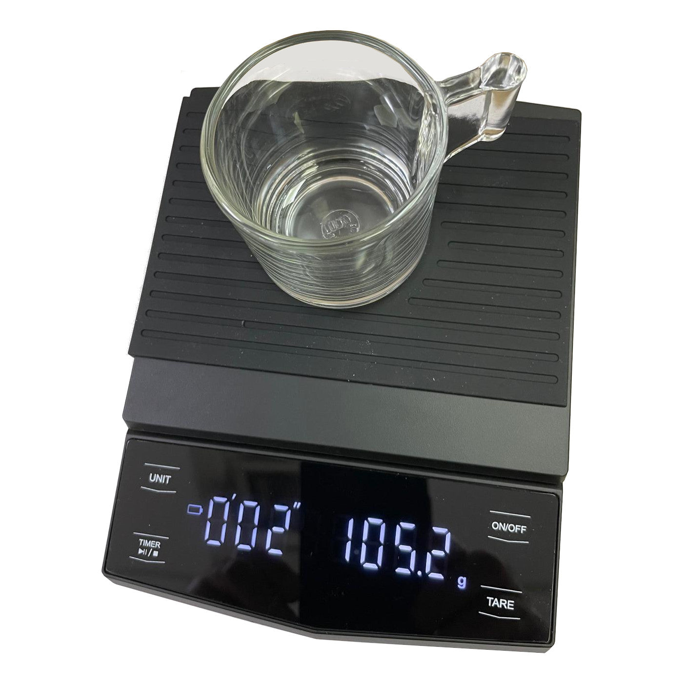 משקל דיגיטלי לקפה עם טיימר לזמן חליטה