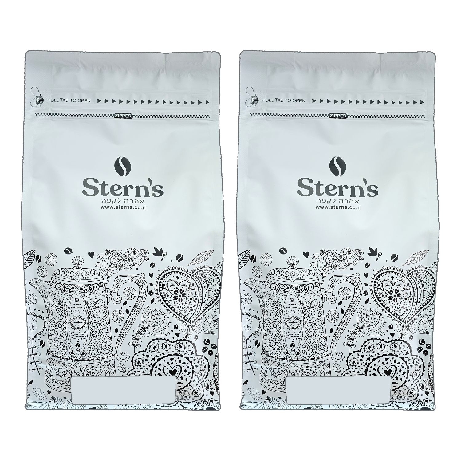 1 ק"ג פולי קפה שטרנ&