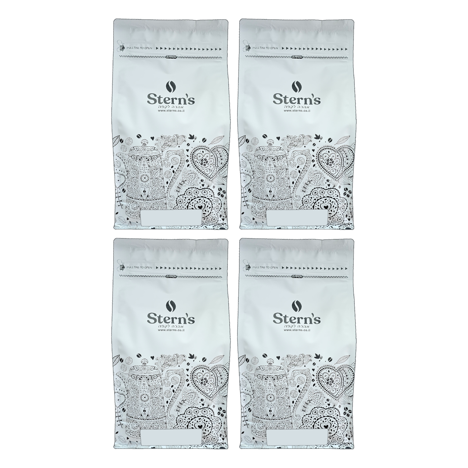 הסט הארומטי - 2 ק"ג פולי קפה שטרנ&