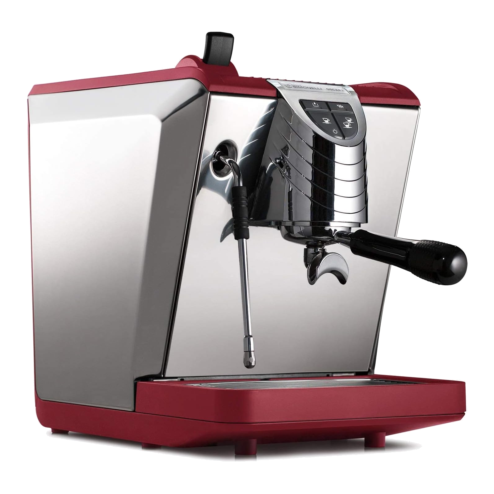 מכונת אספרסו מקצועית אדומה Nuova Simonelli Oscar II