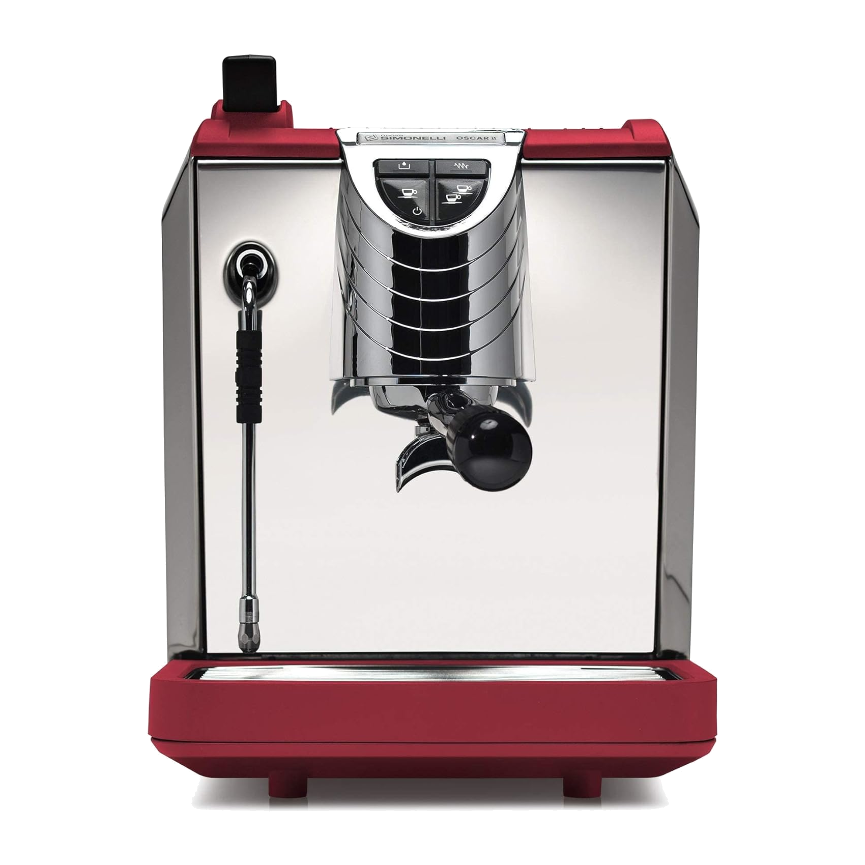 מכונת אספרסו מקצועית אדומה Nuova Simonelli Oscar II