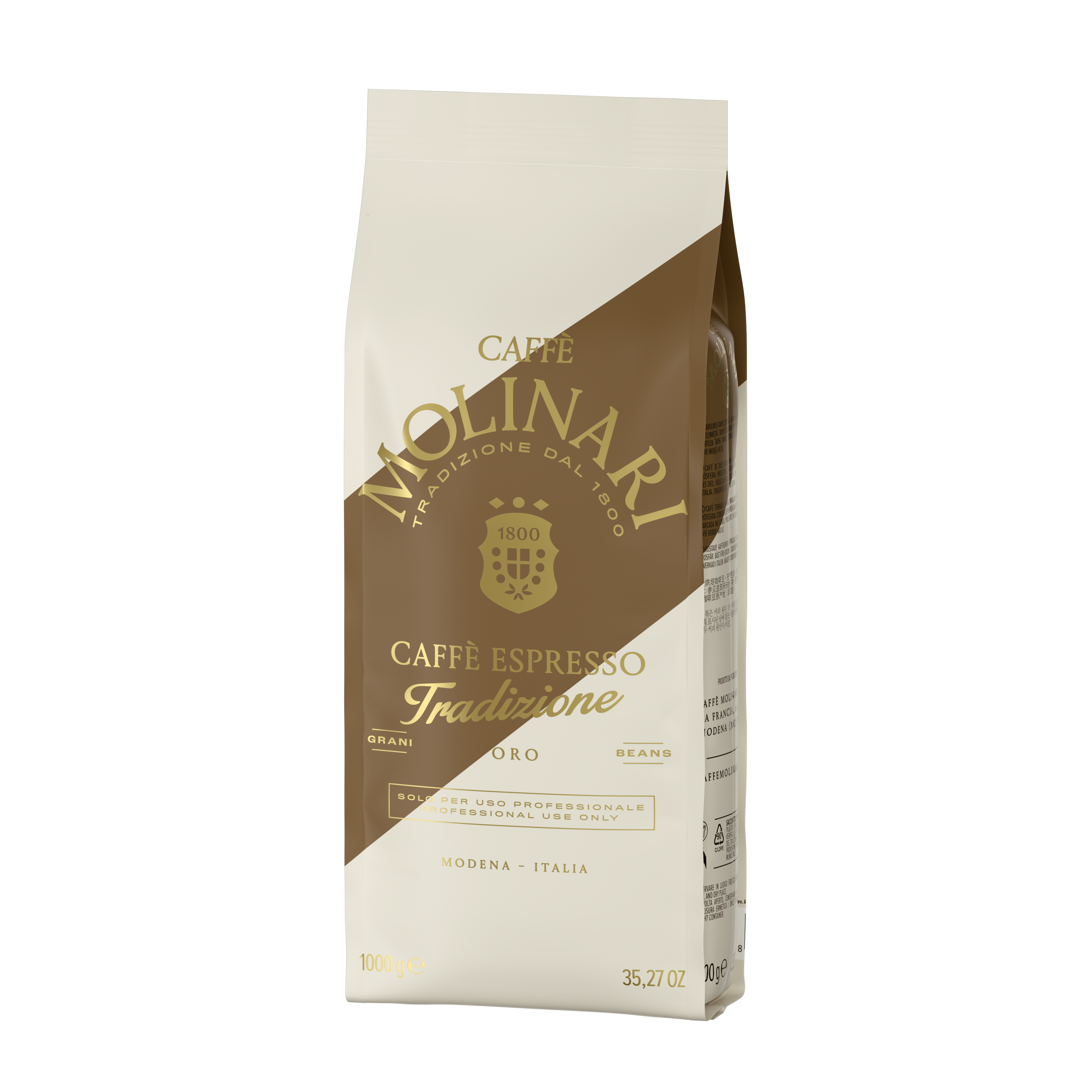 1 ק"ג פולי קפה מולינרי טרדישיונה - Molinari Tradizione