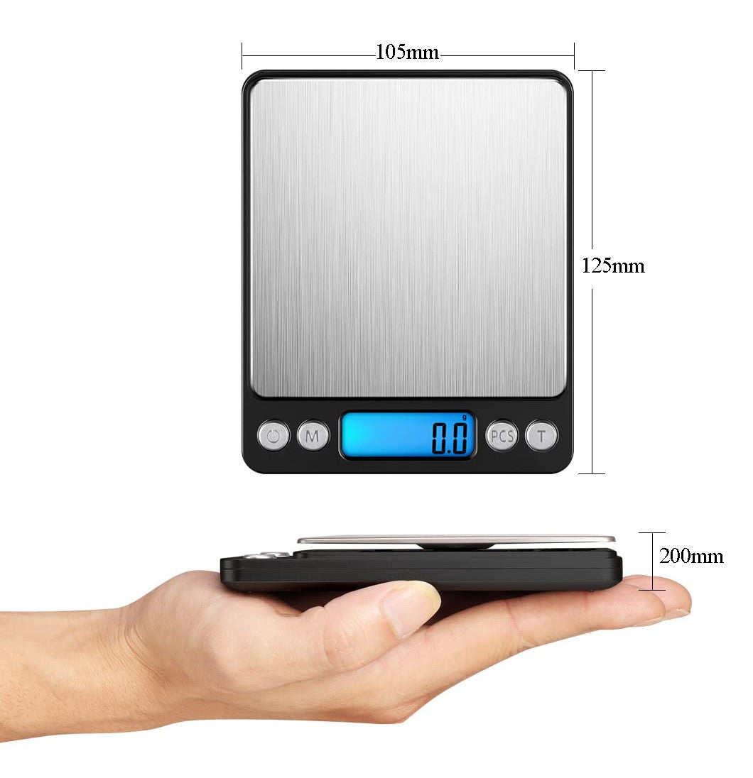 משקל דיגיטלי המתאים לשקילת קפה עם ספירת יחידות