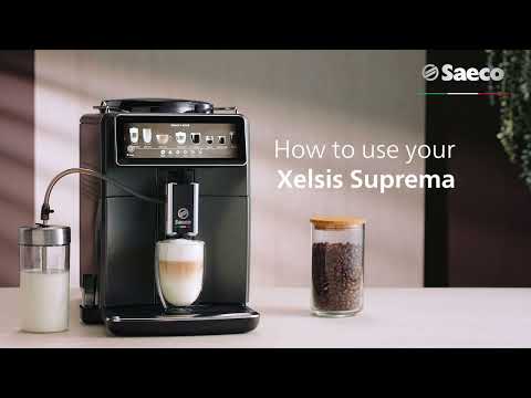 מכונת האספרסו החדישה של סאקו אקסלסיס - Saeco Xelsis Suprema SM8885/00