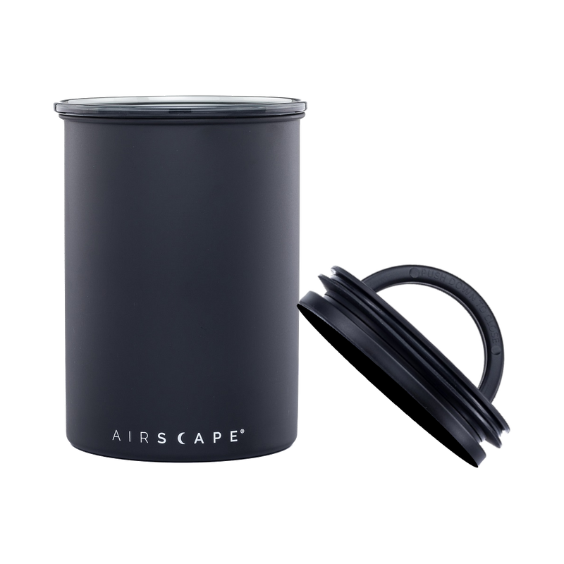 קופסת איחסון אירסקייפ 500 גרם צבע שחור - AirScape medium