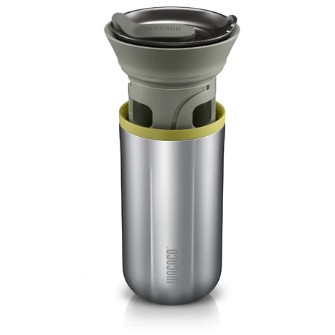 Capamuca - дорожное фильтрующее устройство Wacaco с изоляцией из нержавеющей стали