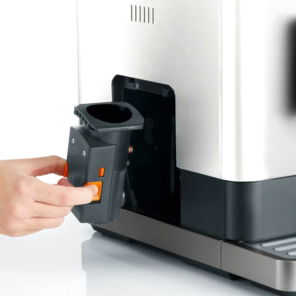 Компактная эспрессо-машина Pascale Coffee & Tea White с кофемолкой