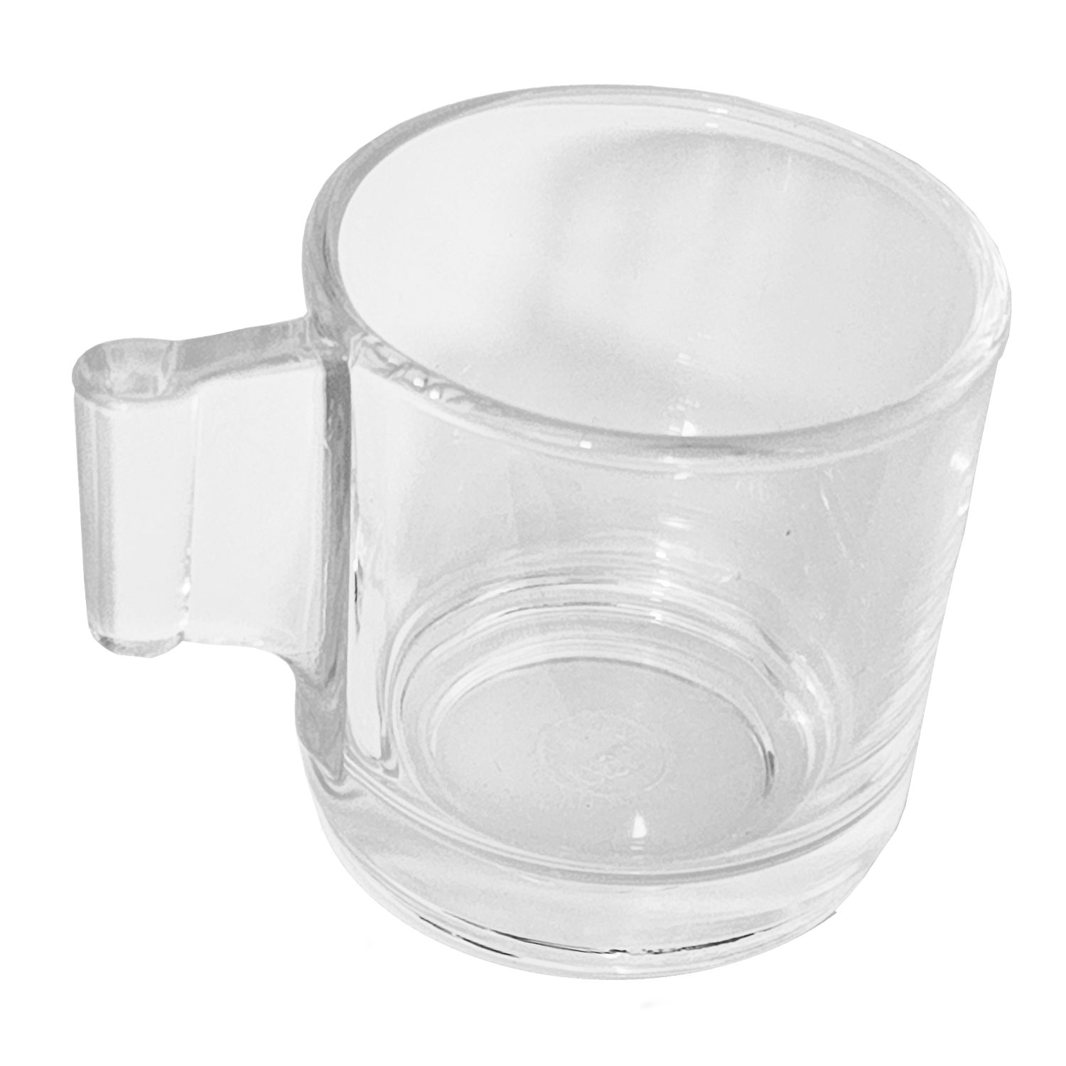 Стеклянная кружка 80 мл модель Luckyglass