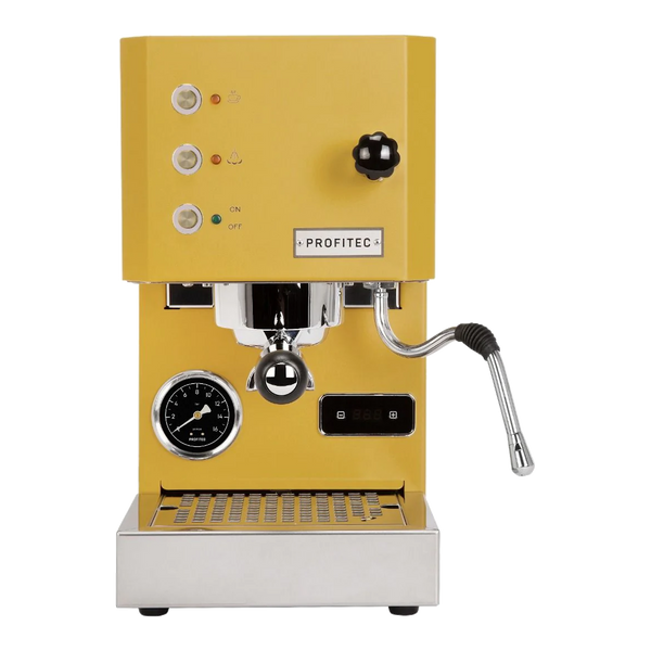 מכונת אספרסו מקצועית PROFITEC GO בצבע צהוב