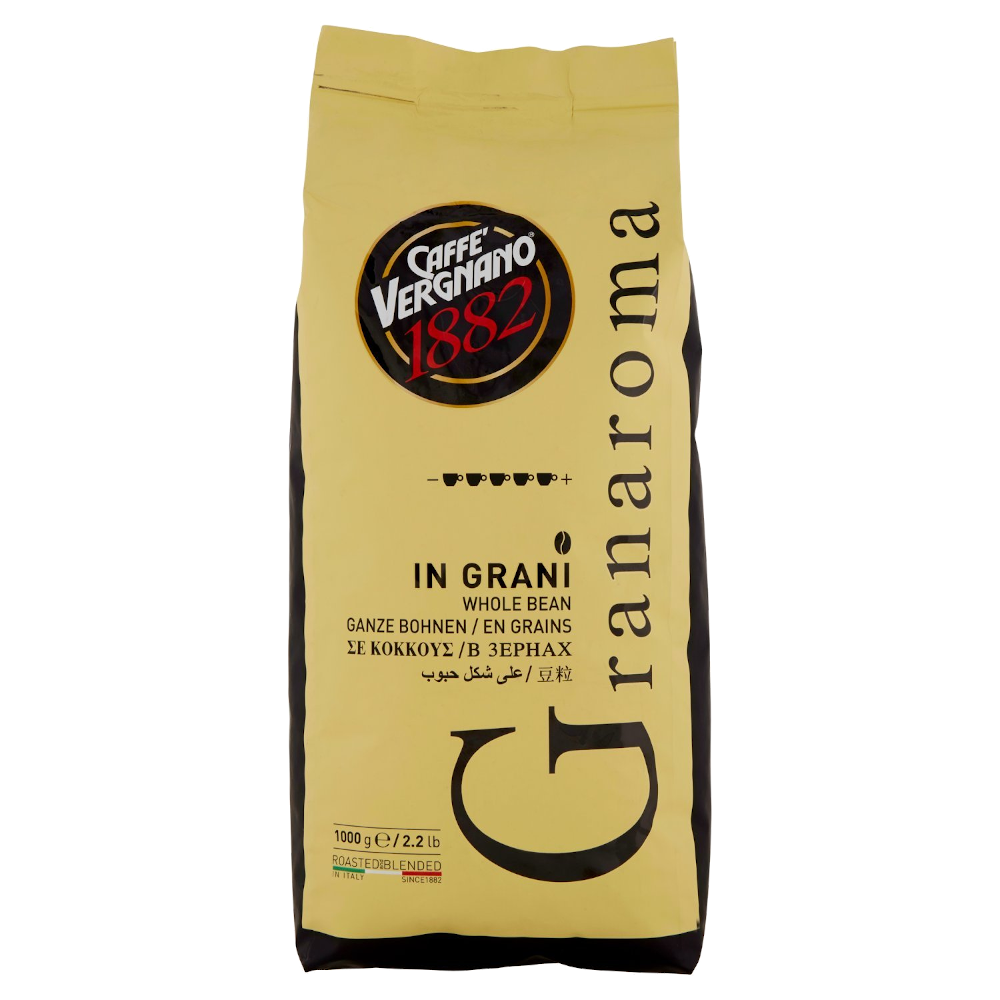 1 ק"ג פולי קפה ורניאנו גראן ארומה  Vergnano 1882 Gran Aroma