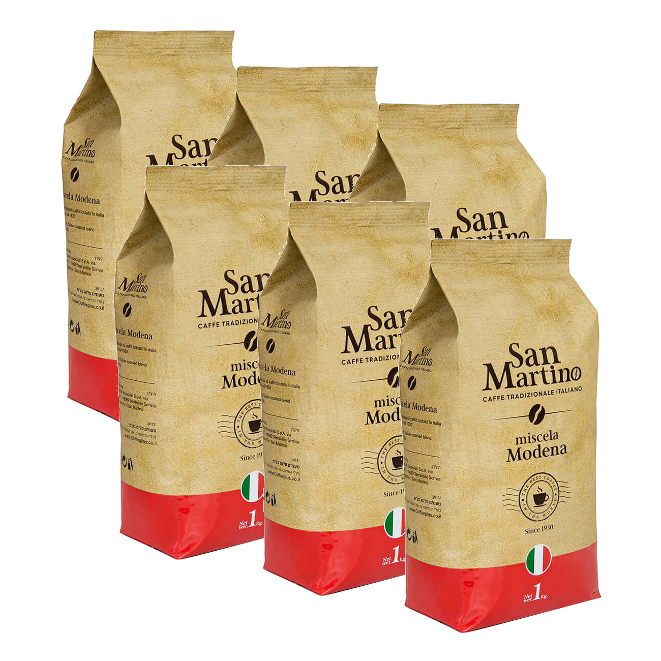 6 קג פולי קפה מודנה סאן מרטינו San Martino Modena