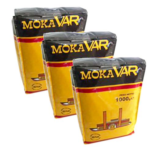 3 ק"ג פולי קפה ורניני מוקה ואר Varanini MokaVAR