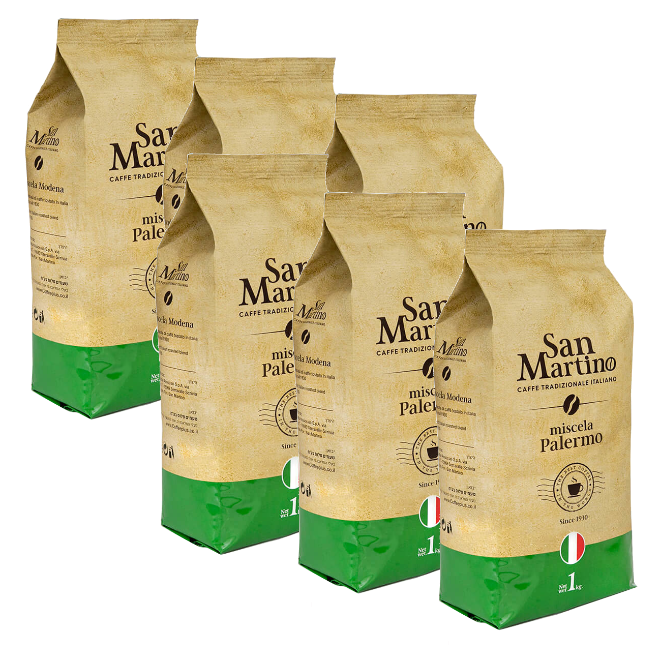 6 קג פולי קפה פלרמו סאן מרטינו San Martino Palermo