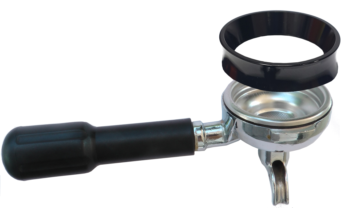 Центрирующее кольцо молотого кофе для предотвращения рассыпания 58 мм