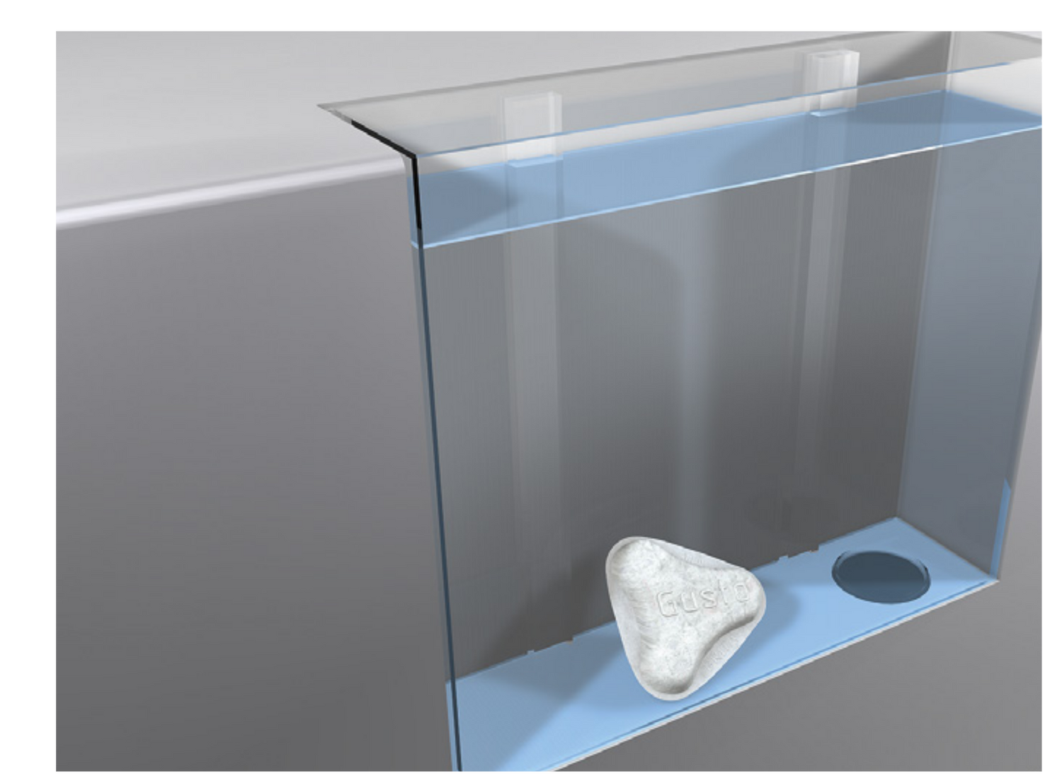 פילטר מרכך מים טבול סופח אבנית בריטה Brita AquaGusto