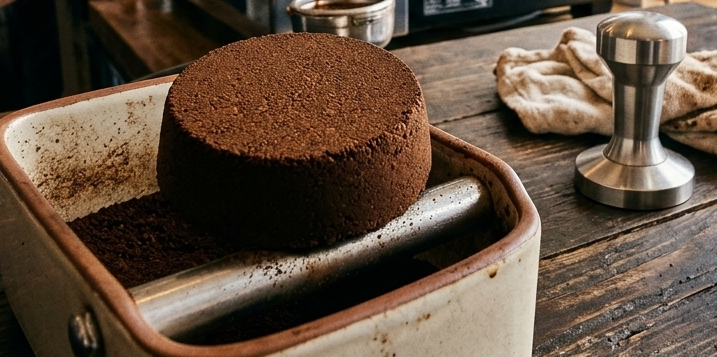 מה אפשר ללמוד מעוגיית הקפה ("פאק") של האספרסו – Espresso puck