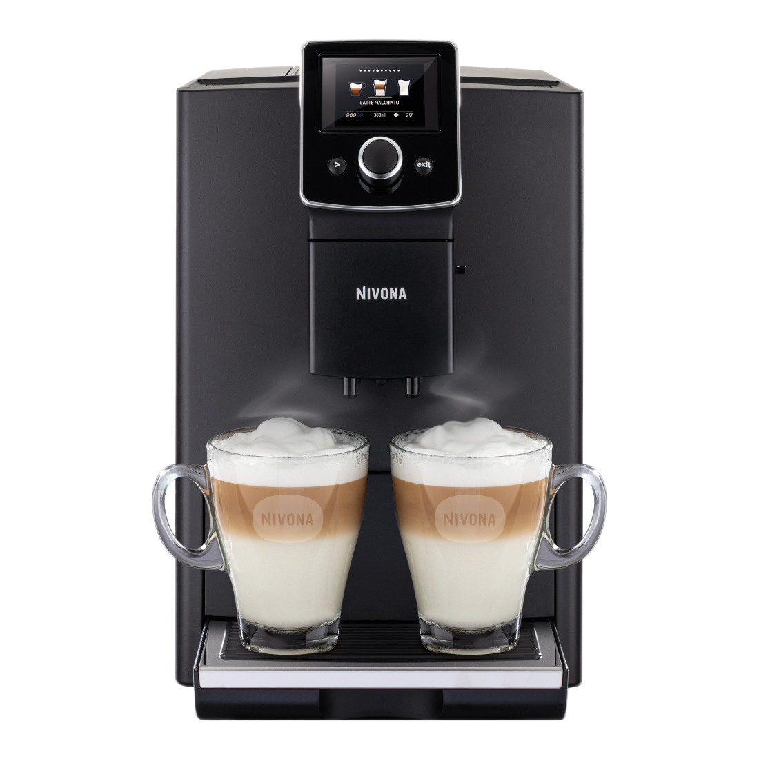 מכונת אספרסו Nivona CafeRomatica 820 בצבע שחור מט