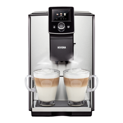 מכונת אספרסו Nivona CafeRomatica 825 בצבע נירוסטה כסף