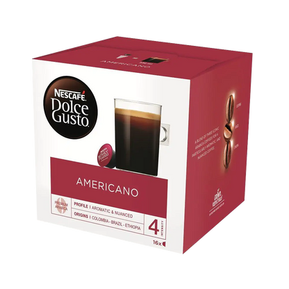 16 קפסולות אמריקנו של Nescafe Americano דולצ&