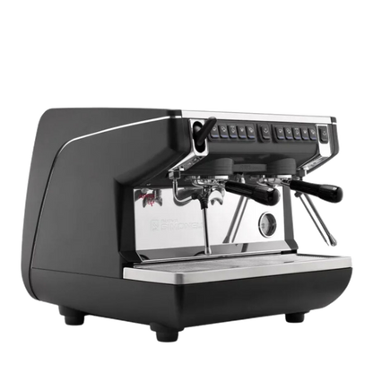 מכונת אספרסו מסחרית 2 ראשים שחורה - Nuova Simonelli Appia Life 2G Compact