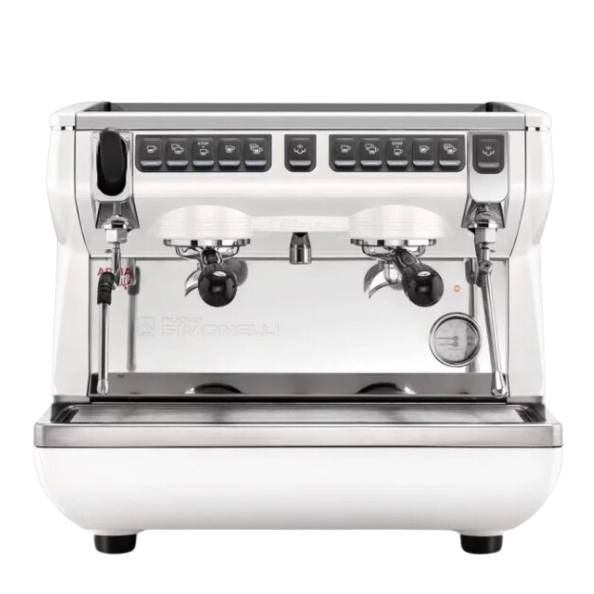 מכונת אספרסו מסחרית 2 ראשים לבנה - Nuova Simonelli Appia Life 2G Compact