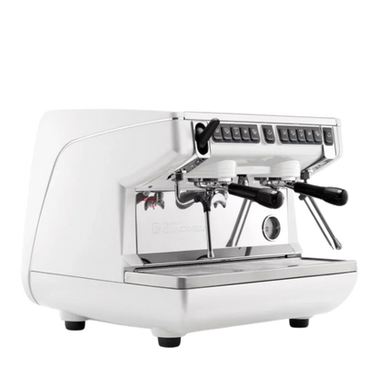 מכונת אספרסו מסחרית 2 ראשים לבנה - Nuova Simonelli Appia Life 2G Compact