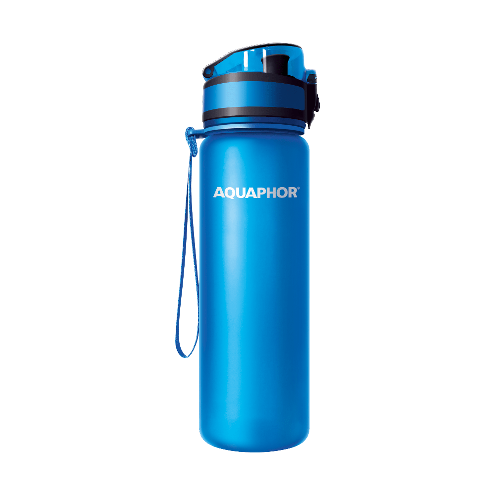 בקבוק עם מסנן פנימי Aquaphor City לשתיית מים נקיים