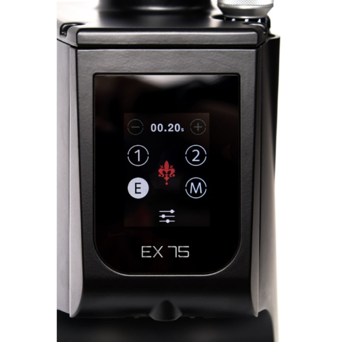 מטחנת קפה מקצועית Eureka ATOM Excellence 75 בצבע שחור