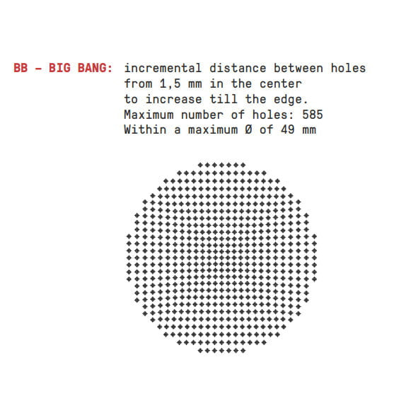 סלסלה 58 מ"מ 14-18 גרם עם פילטר IMS Big Bang - B702TFH21.5BB