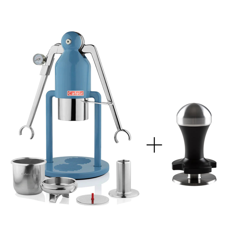 הרובוט של קפהלט בצבע כחול - Cafelat Barista Robot Blue