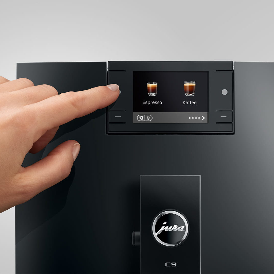 מכונת אספרסו החדישה בצבע שחור Jura C9 Black