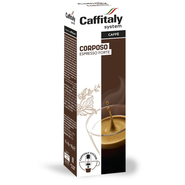 10 קפסולות קורפוסו קפיטלי Caffitaly CORPOSO CAFFÈ