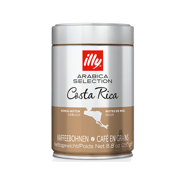 250 גרם פולי קפה בפחית אילי  ILLY Costa Rica