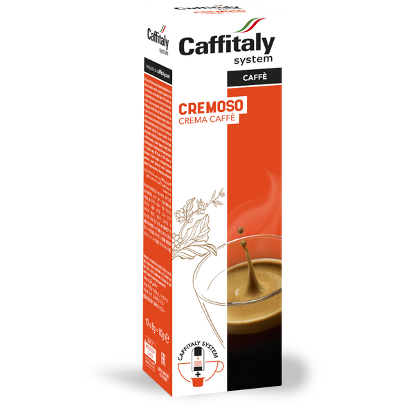 10 קפסולות קרמוסו קפיטלי Caffitaly CAFFÈ