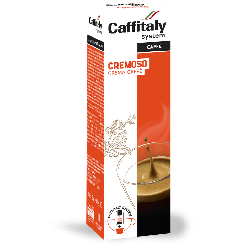 10 קפסולות קרמוסו קפיטלי Caffitaly CAFFÈ