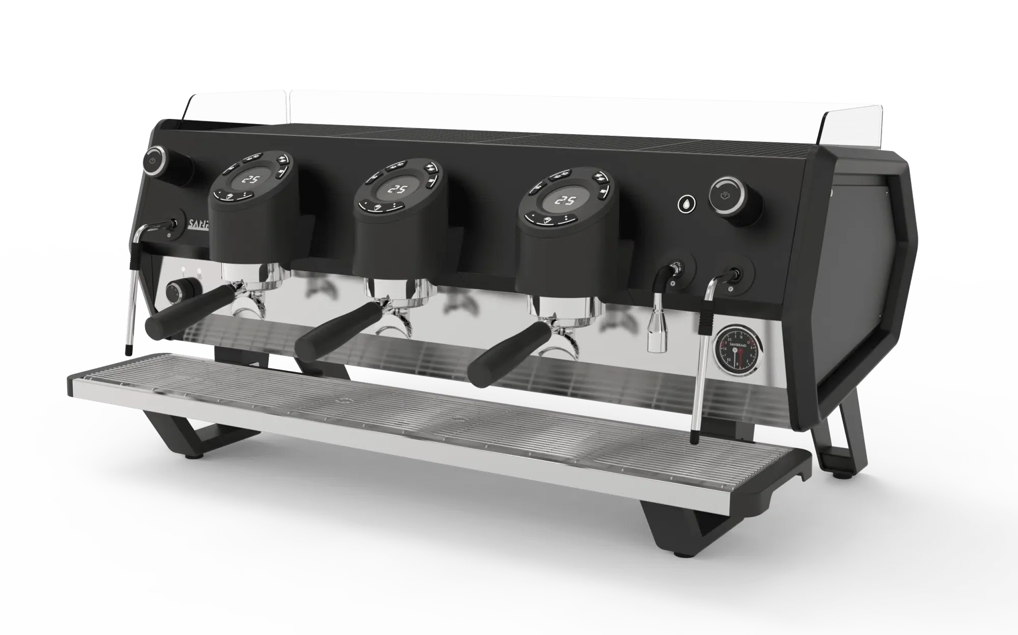 מכונת אספרסו החדישה D8 עם שלושה ראשים. SanRemo D8