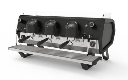 מכונת אספרסו החדישה D8 עם שלושה ראשים. SanRemo D8