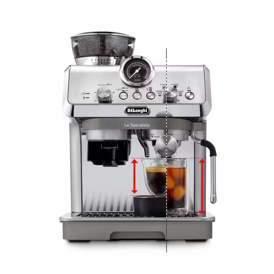 Delonghi La Specialista EC9355.M Delonghi - серебристый цвет