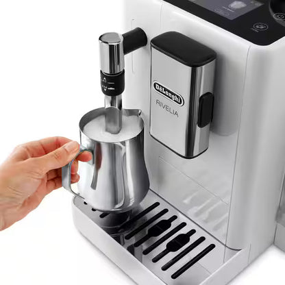 מכונת אספרסו Delonghi RIVELIA EXAM 440.35.W צבע לבן