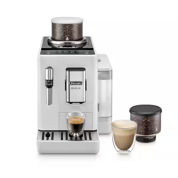 מכונת אספרסו Delonghi RIVELIA EXAM 440.35.W צבע לבן
