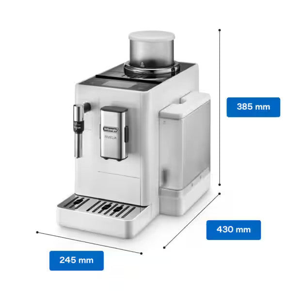 מכונת אספרסו Delonghi RIVELIA EXAM 440.35.W צבע לבן