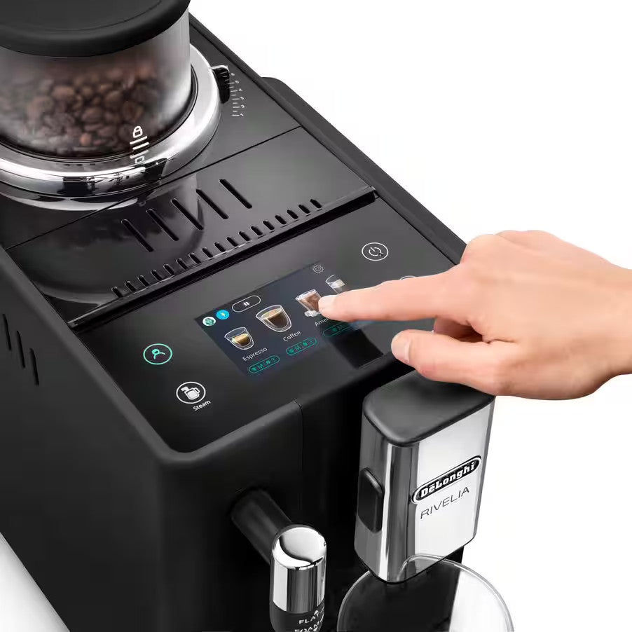 מכונת אספרסו Delonghi RIVELIA EXAM 440.55 שחורה