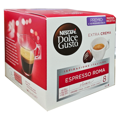 16 קפסולות אספרסו רומא של Nescafe דולצ&