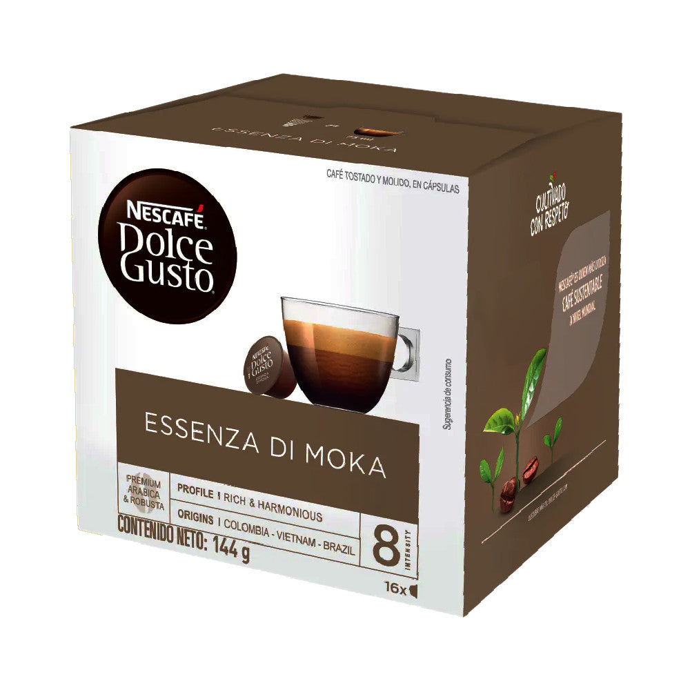 16 קפסולות Essenza Di Moka של Nescafe דולצ&